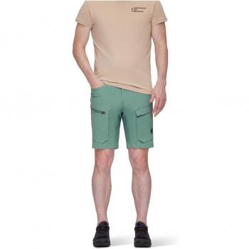 Bermuda de montaña para hombre Mammut Zinal Hybrid Dark Jade/Woods