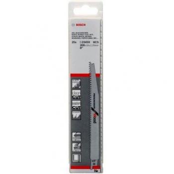 RB - 25ER S 2345 X Hojas de Sierra Sable Progressor for Wood de Bosch Professional (Paquete de 25 unidades)
