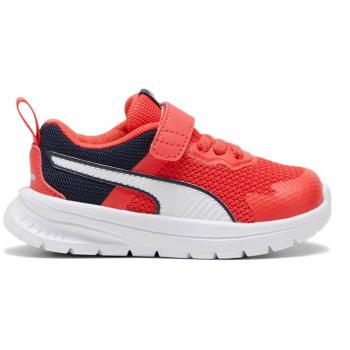 Zapatillas para Niño Puma Evolve Running Malla Roja/Blanca/Azul