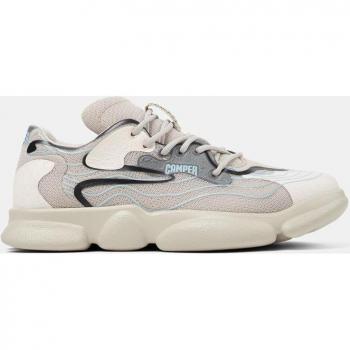 Zapatillas deportivas de mujer Karst Camper con plantilla ultraligera y cordones, color gris, talla 36
