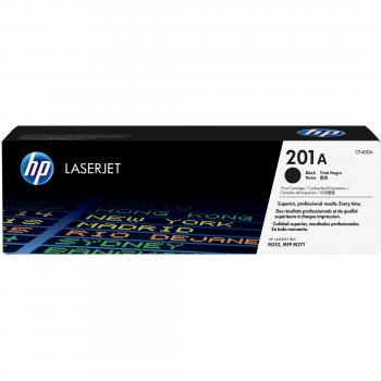 HP 201A Black Original LaserJet Toner Cartridge (CF400A) with a Yield of 1,500 Pages