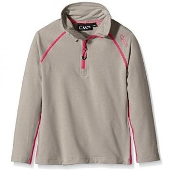 CMP niña Función Camiseta de esquí, niña, Funktionsshirt Ski, Argento Mel, 152