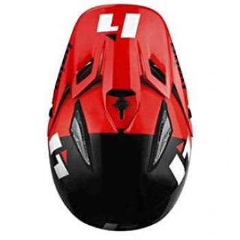 Casco Integral Off-road Hebo Heritage Rojo Adulto Talla XS