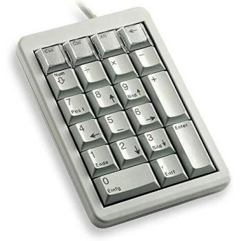 Teclado Numérico Cherry G84-4700 USB Gris con Conexión Cableada y Switches Mecánicos CHERRY ML