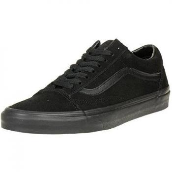 Vans Old Skool Black Suede Sneakers for Men, Size 41
