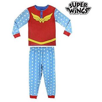 pijama manga larga super hero girls