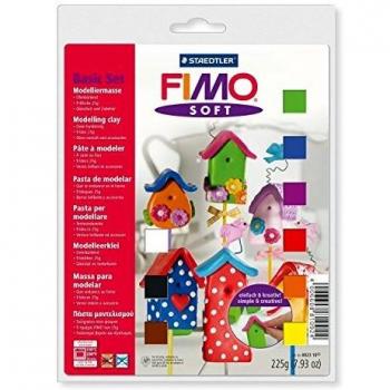 STAEDTLER 8023 10 FIMO Soft Starter Kit Oven-Hardening Polymer Modelling Clay - Assorted Colours