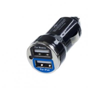 Bluestork BS-CAR-2TAB - Cargador De Coche Para Tablets