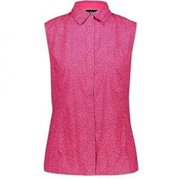 Cmp Women's Goji/Bougainville Sleeveless Shirt 30T9596