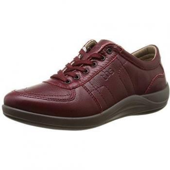 TBS Technisynthese Astral - Zapatillas de cordones para mujer, color rojo