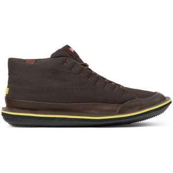 Camper K300453-006 Beetle Botines de hombre marrones en textil