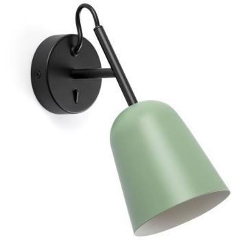 Lámpara aplique FARO Barcelona 28259 STUDIO by Nahtrang Verde, Aplique de pared verde