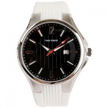 TIME FORCE Reloj Analógico para Hombre de Cuarzo con Correa en Caucho TF4053M11