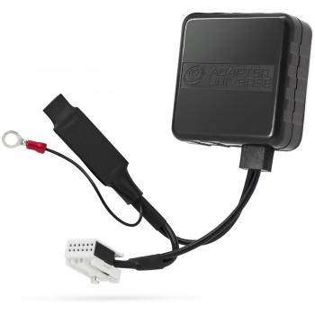Adapter-Universe Módulo Bluetooth para radio de automóvil, interfaz AUX, 12 polos, conector Quadlock, para Audi RNS-E VW MCD