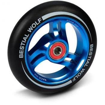 Bestial Wolf Ruedas Patines Race 100 Mm, PU 100mm (Azul)