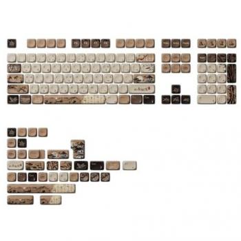 Mountain Seclusion 140-Key PBT Dye-Sub Keycap Set for Mechanical Keyboards
