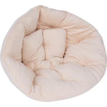 Cama Minimalista Modern Living Charleston - Talla M: 130/77 x 68/60 x 10/46 cm (L x An x Al)