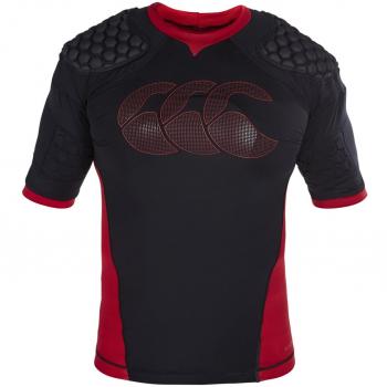 Canterbury Vapodri Raze Flex Chaleco, chaleco, hombre, color Negro - negro/rojo/blanco, tamaño mediano
