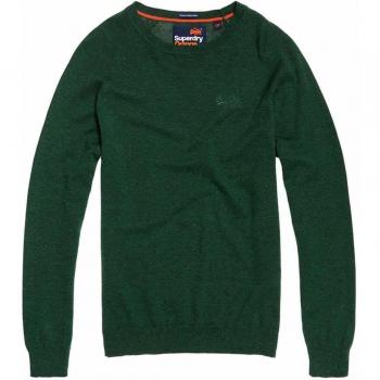 Superdry M61001GR Sueteres Hombre Green 3XL