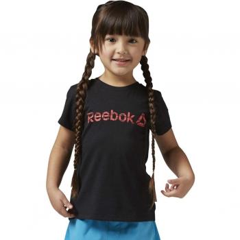 Reebok G ES TEE BAS Camiseta, Niña, Negro, L