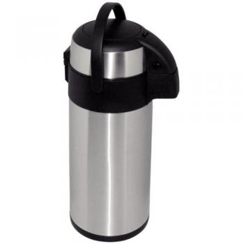 Jarra de Acero Inoxidable con Bomba Doble Pared 5L - Olympia