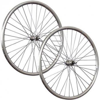 Set de ruedas de bicicleta de 28 pulgadas Schürmann Euroline doble pared 5-8 velocidades