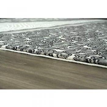 DolceMora Sehrazat Home y 8010 - Alfombra, 1.50 x 0.80 x 15.00 cm, color gris