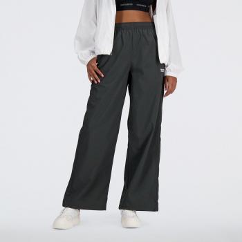 Pantalón largo de mujer New Balance Shifted Nylon negro café - Talla M