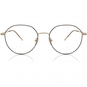 Gafas Anti-Azules Ovaladas con Montura Completa Metálica Marrón para Hombre - SmartBuy Collection