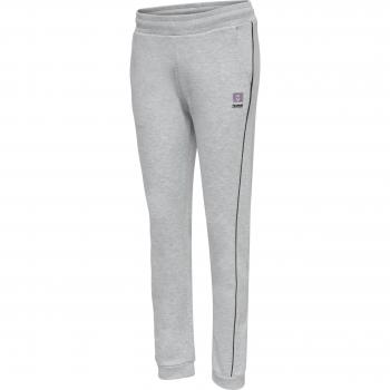 Pantalones de Chándal Regulares para Mujer Hummel Legacy Yoko Gris Claro