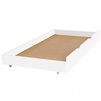 Cajón de almacenaje MDF blanco Isabela 23x195x95.5 cm