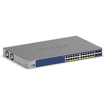 Netgear GS728TXP-300EUS Interruptor/Conmutador Smart 24 Puertos 10/100/1000 PoE+ con 4 Puertos SFP+ L2/L3 10G Ethernet