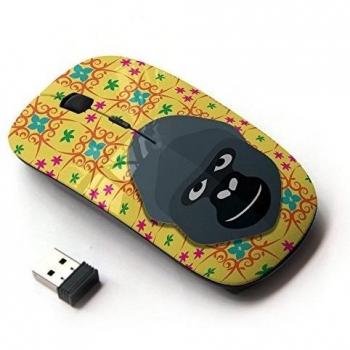 KOOLmouse [ Ratón óptico 2.4G inalámbrico ] [ Gorilla Fine Floral ]