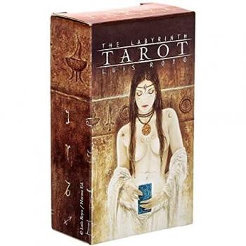 Fournier- Tarot The Labyrinth por Luis Royo Baraja De Cartas, Color marrón