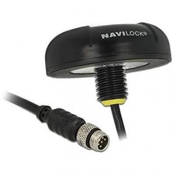 Receptor GNSS Navilock NL-3331 M8 - GPS Tracker para Vehículos, 99 Canales, MTK MT3333, Resistente al Agua