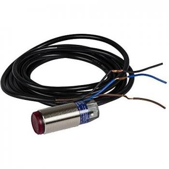 Schneider Electric XUB5BPANL2 Sensor Fotoelétrico, Xub, Difuso, Sn 0,6 M, 12-24 Vcc, Cabo De 2 M