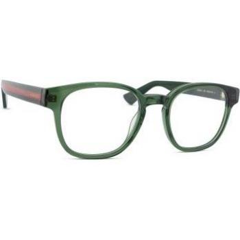 Gucci GG0927O 005 49 Stylish Eyeglasses, Green, Male, Size: 49 MM