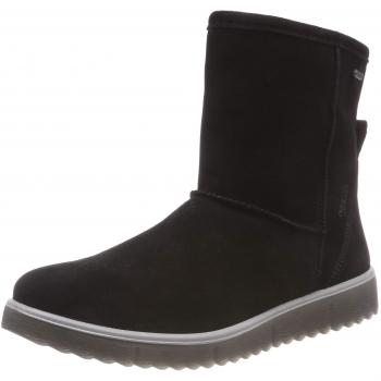 Botines Superfit Negro con Cremallera de Ante y GORE-TEX, Ligeros, Talla 35