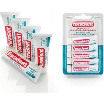 Dentífrico Foradent 5x5ml - Pasta Dental para Dientes Sensibles y Protección Anticaries