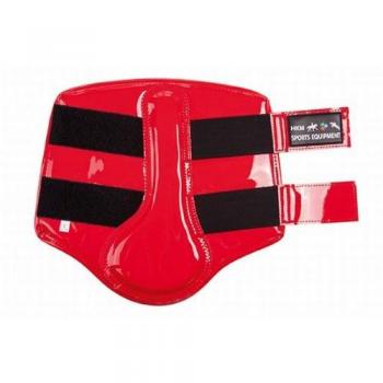HKM 543620 Polainas – Barniz Piel sintética – Talla S, Color Rojo