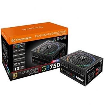 Thermaltake Toughpower Grand RGB 750W 80+ Gold Fully Modular - RGB Sync Edition - Fuente de alimentación, Color Negro