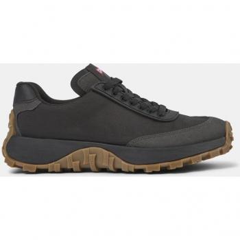 Zapatillas deportivas de mujer Camper Drift Trail con cordones, suela a contraste, color gris oscuro verdáceo, talla 36