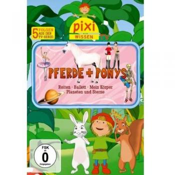 Pixie Wissen TV - Pferde + Ponys [Alemania] [DVD]