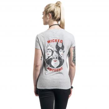 Disney Villains Wicked Camiseta Mujer Gris/Melé L