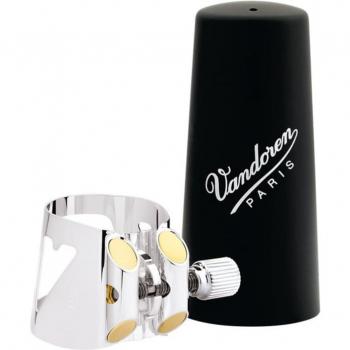 Vandoren Optimum Bb Clarinet Ligature and Mouthpiece Cap Set