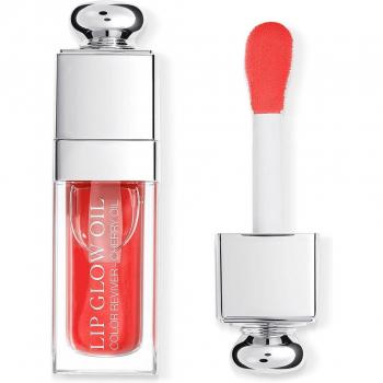 DIOR Addict Lip Glow Oil 6ml 061 - Poppy Coral, Color-Awakening, Nourishing Glossy Lip Oil