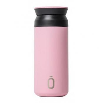 Vaso Térmico de Acero Inoxidable RUNBOTT CUP 350 ml Rosa con Interior Cerámico