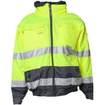 Chaqueta de confort alta visibilidad tamaño M amarilla/marina PLANAM