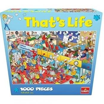 Goliath- Puzzle La Oficina That's Life, Multicolor