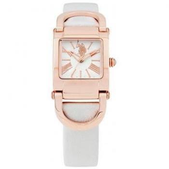 Reloj de Pulsera Analógico para Mujer U.S. Polo Assn. USP5014RG con Diseño Elegante en Color Rosa Dorado